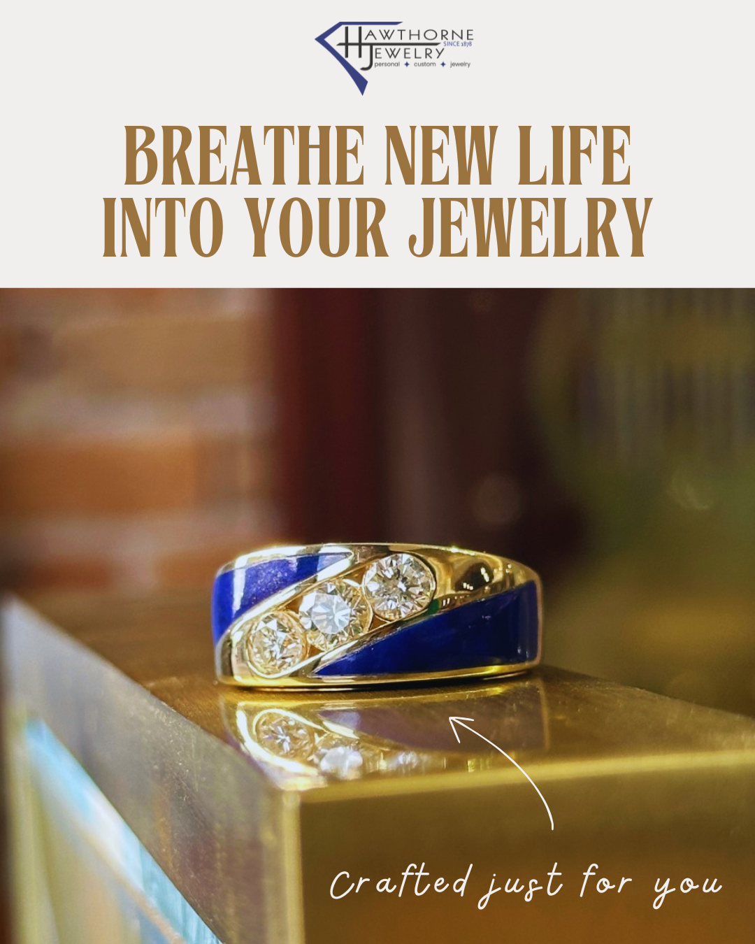 Hawthorne Jewelry - Personal Custom Jewelry Facebook ad