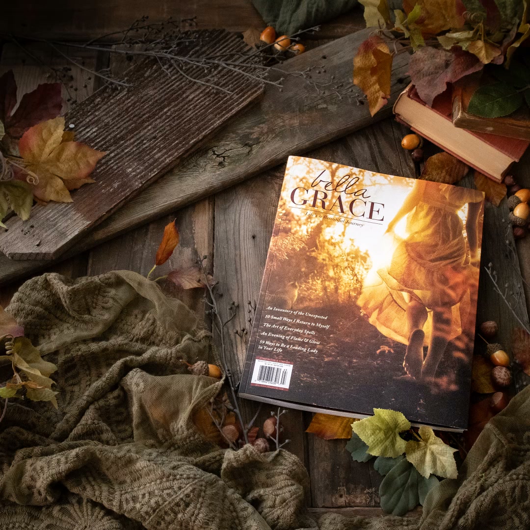Bella Grace Magazine Facebook ad: Make Bella Grace Your Autumn Ritual