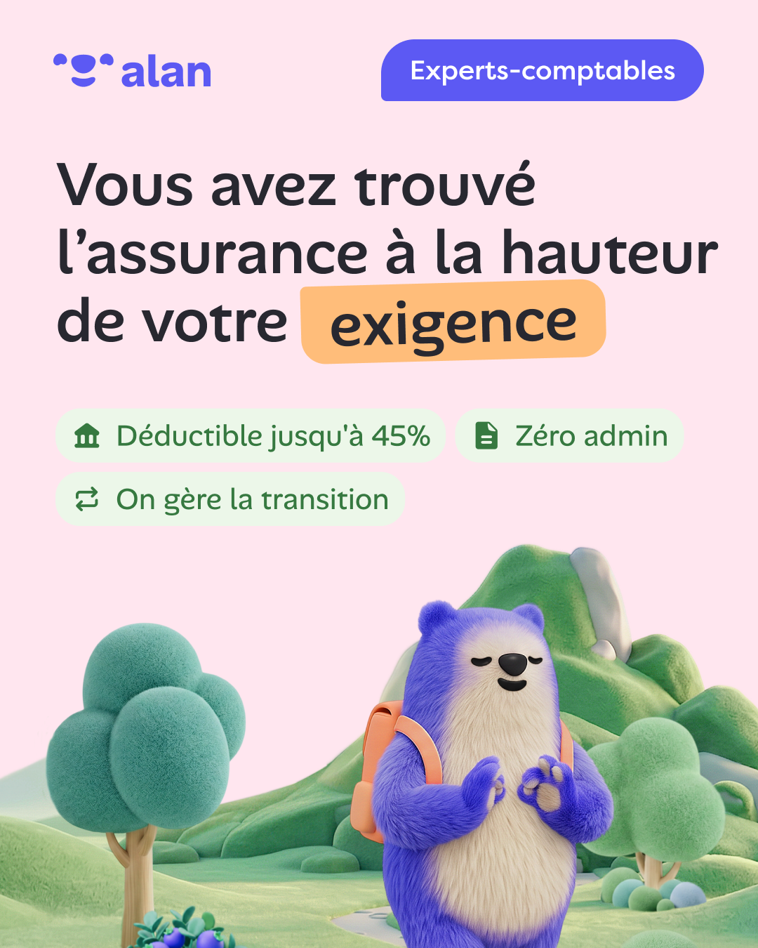 Alan Facebook ad