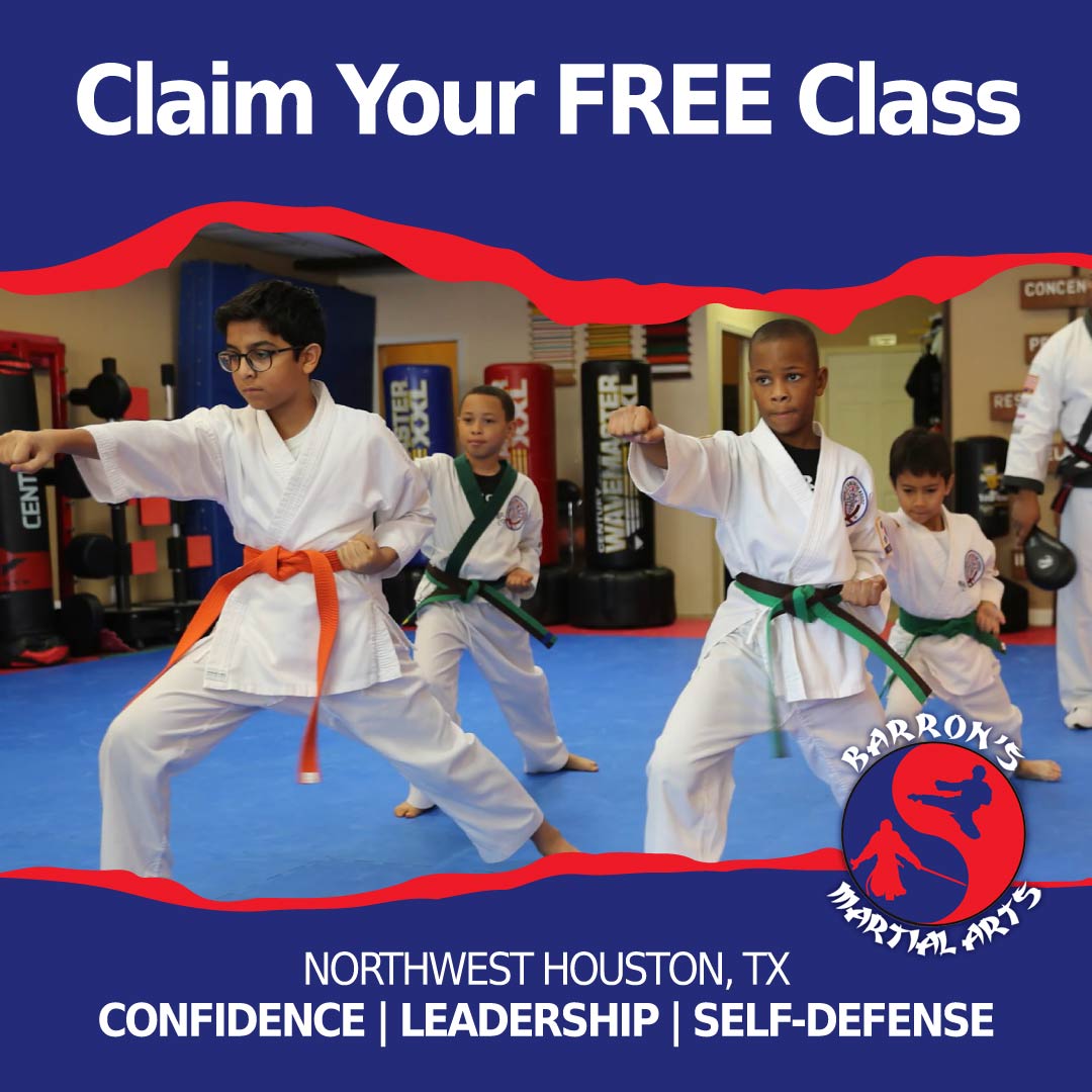 Barron's Martial Arts Facebook ad