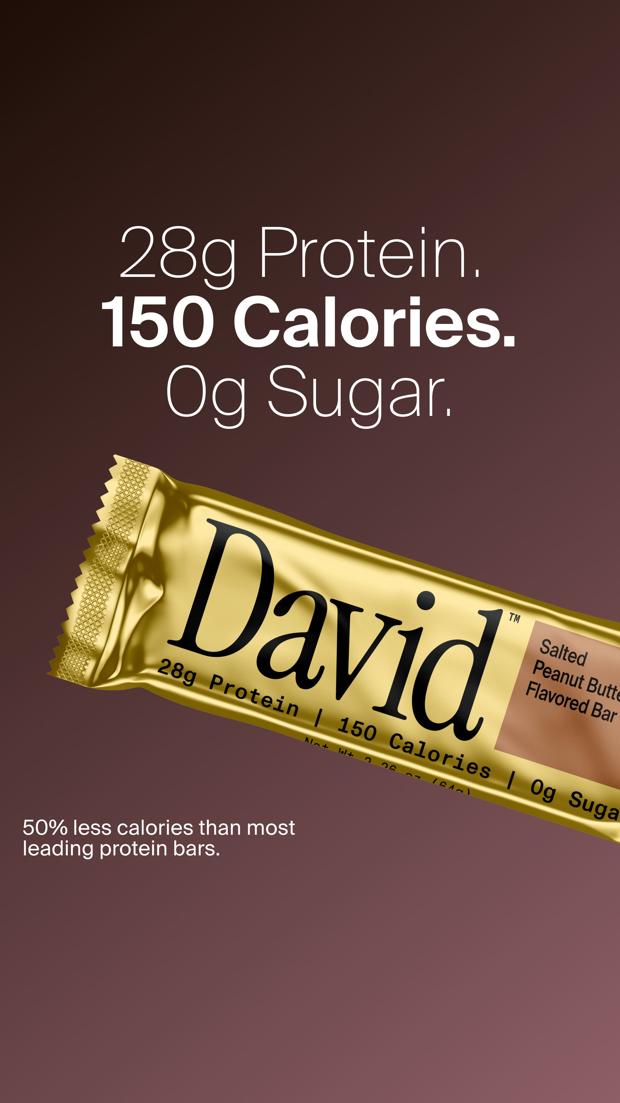 David Protein Facebook ad