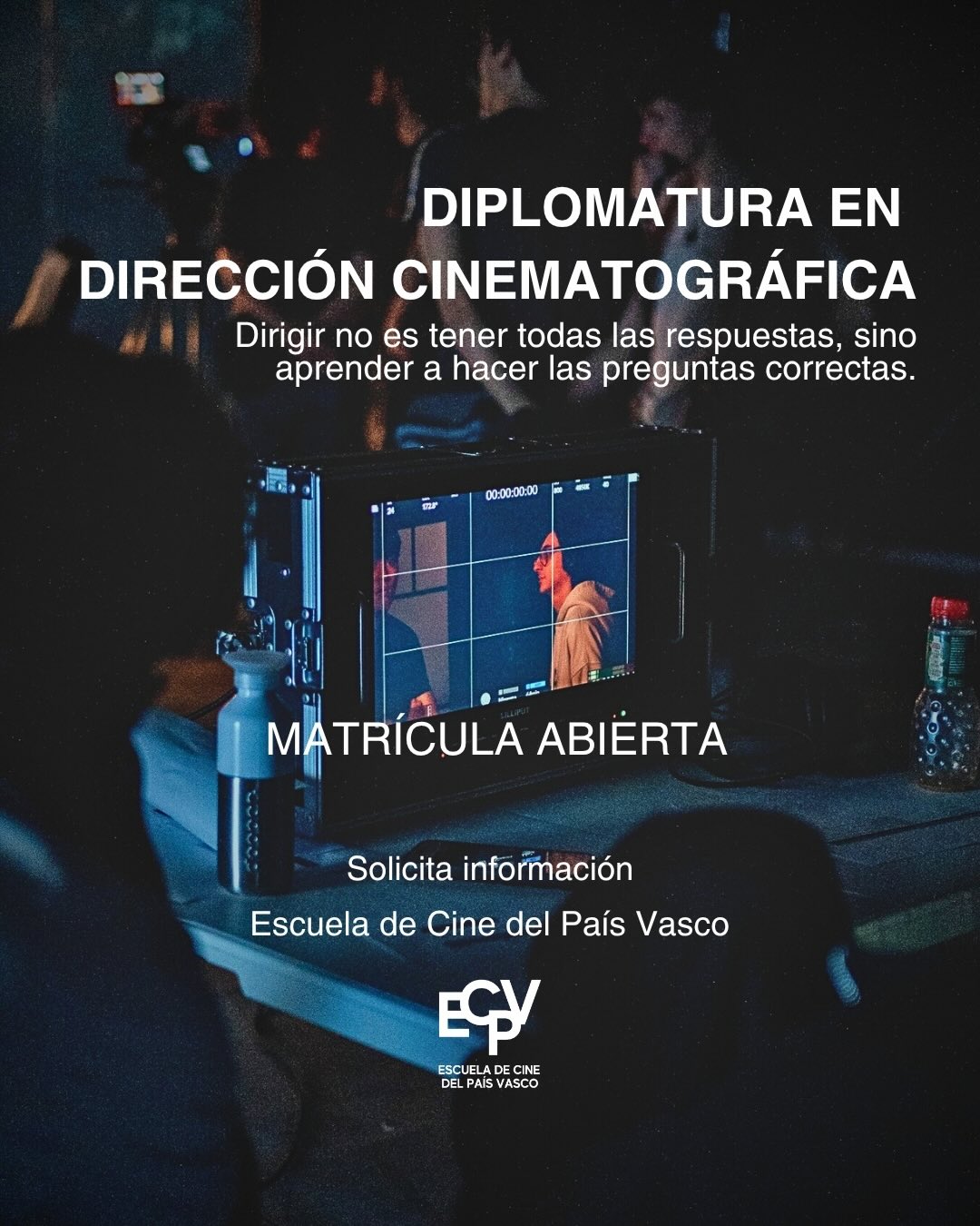 Escuela de Cine del País Vasco Facebook ad: Quieres hacer cine?