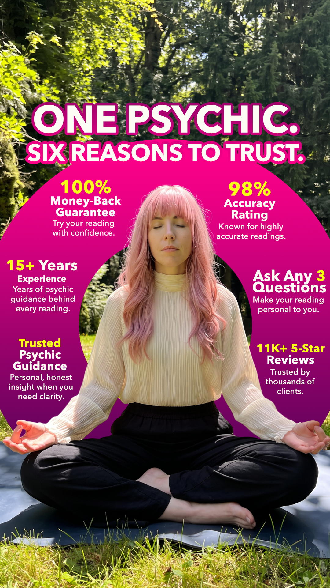 Psychic Samira Facebook ad