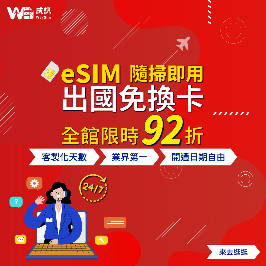 WaySim威訊 Facebook ad