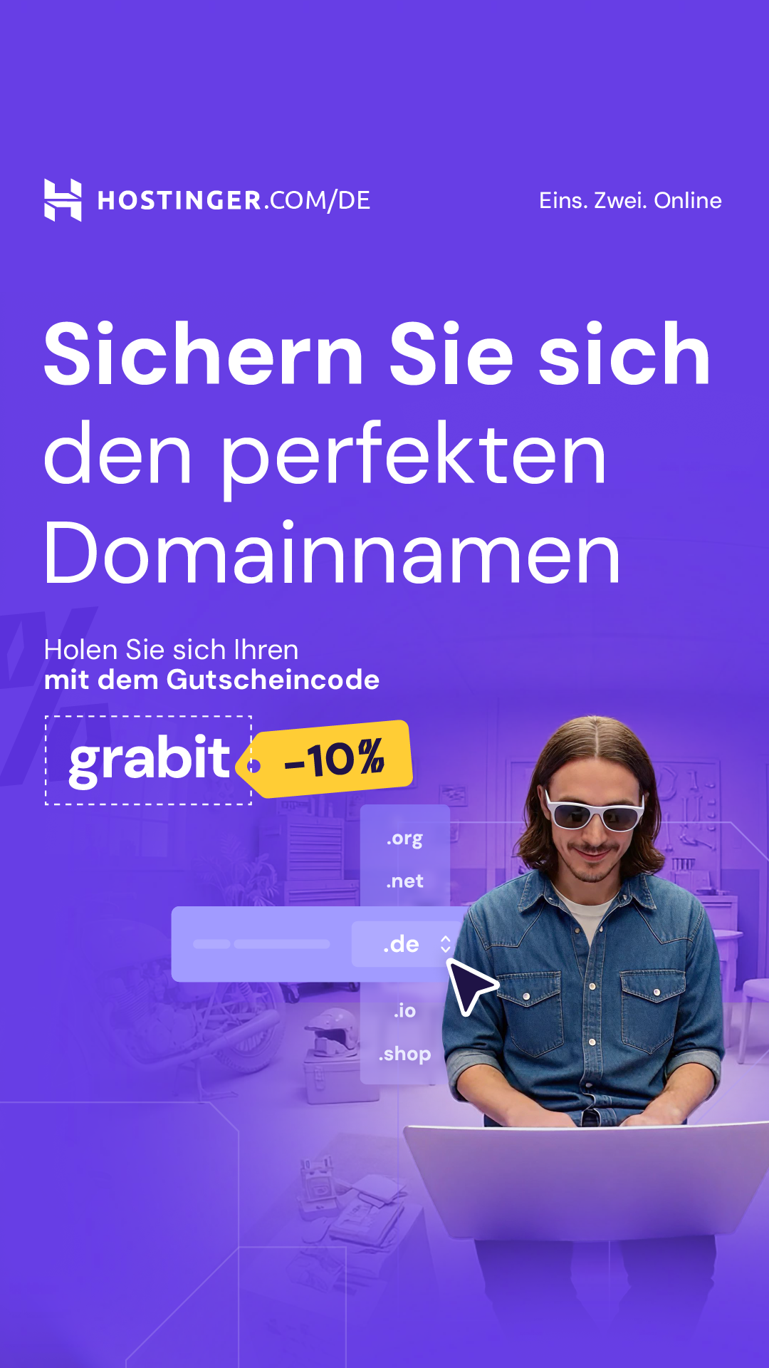 Hostinger Facebook ad