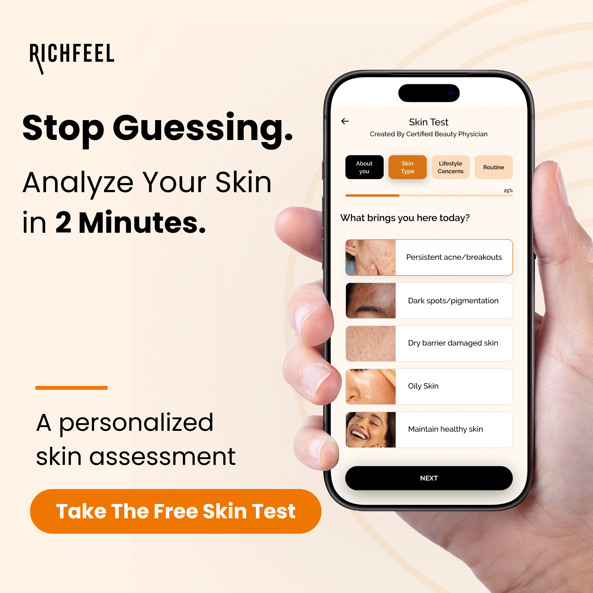 Richfeel Personal Care Facebook ad