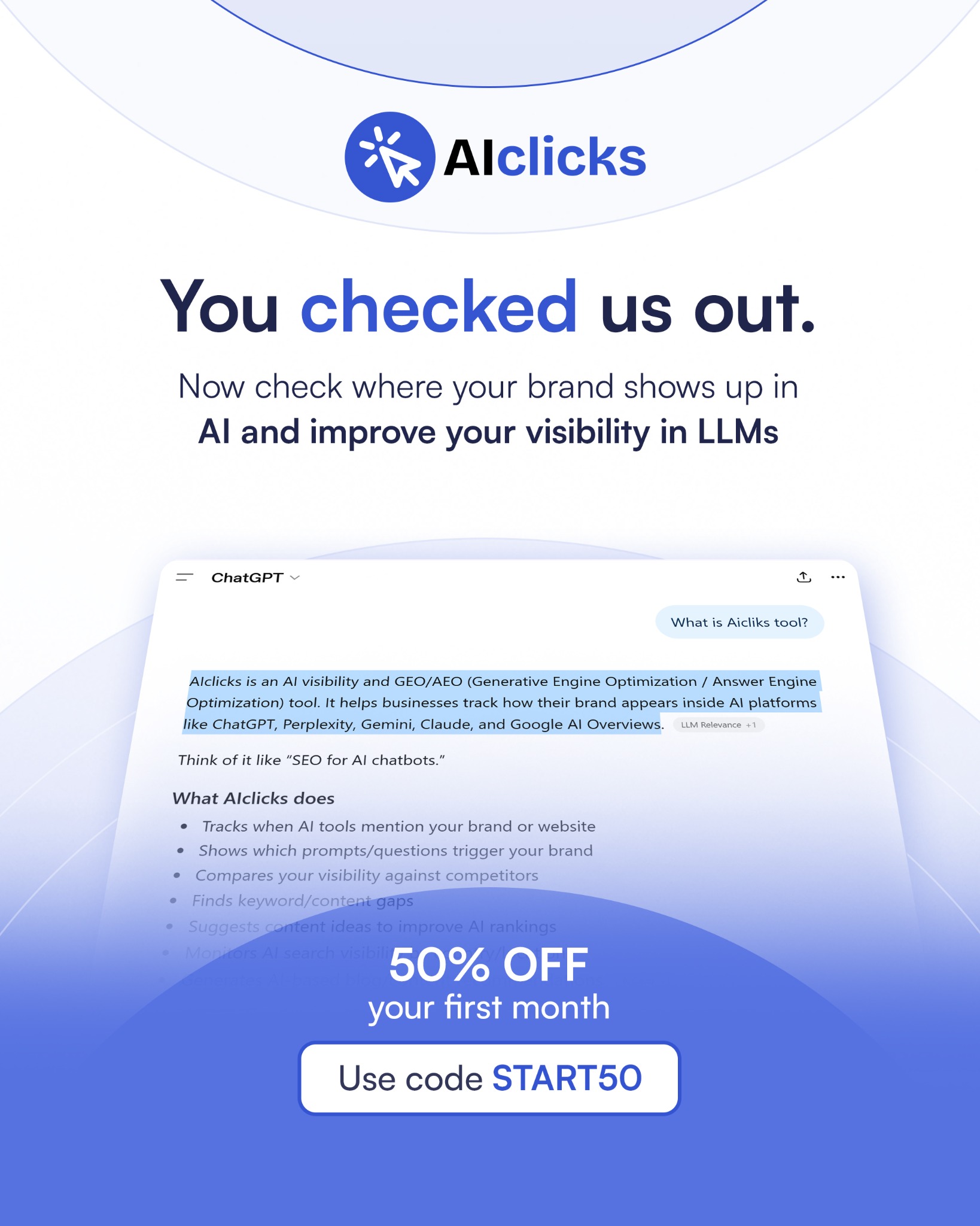 AIclicks Facebook ad