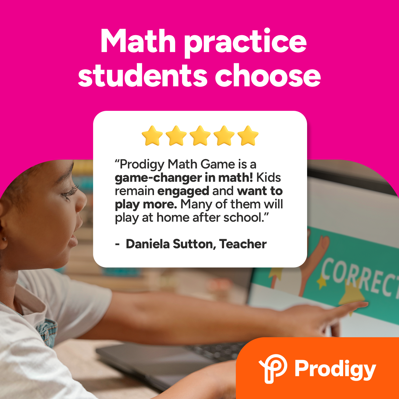 Prodigy Education Facebook ad