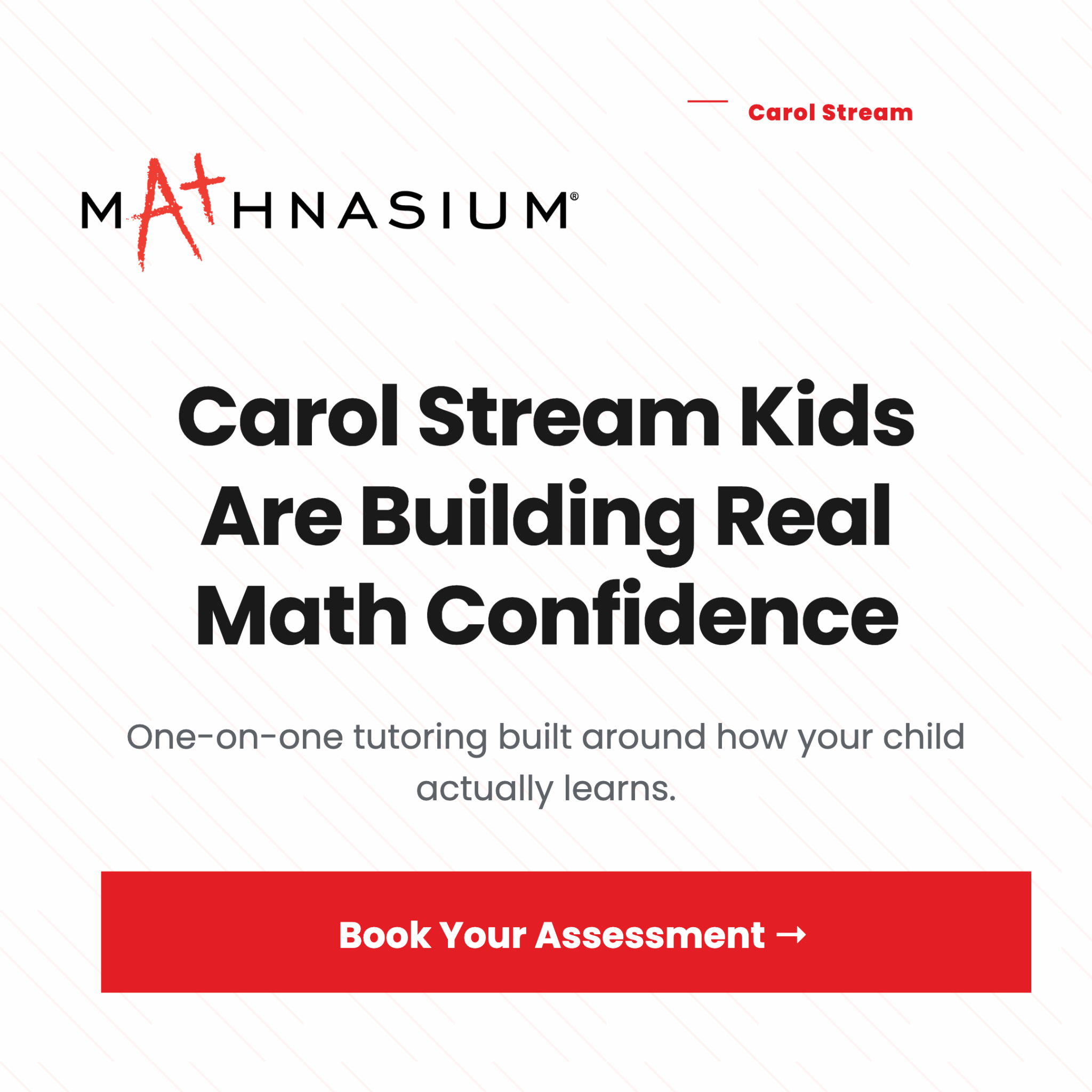 Mathnasium Facebook ad