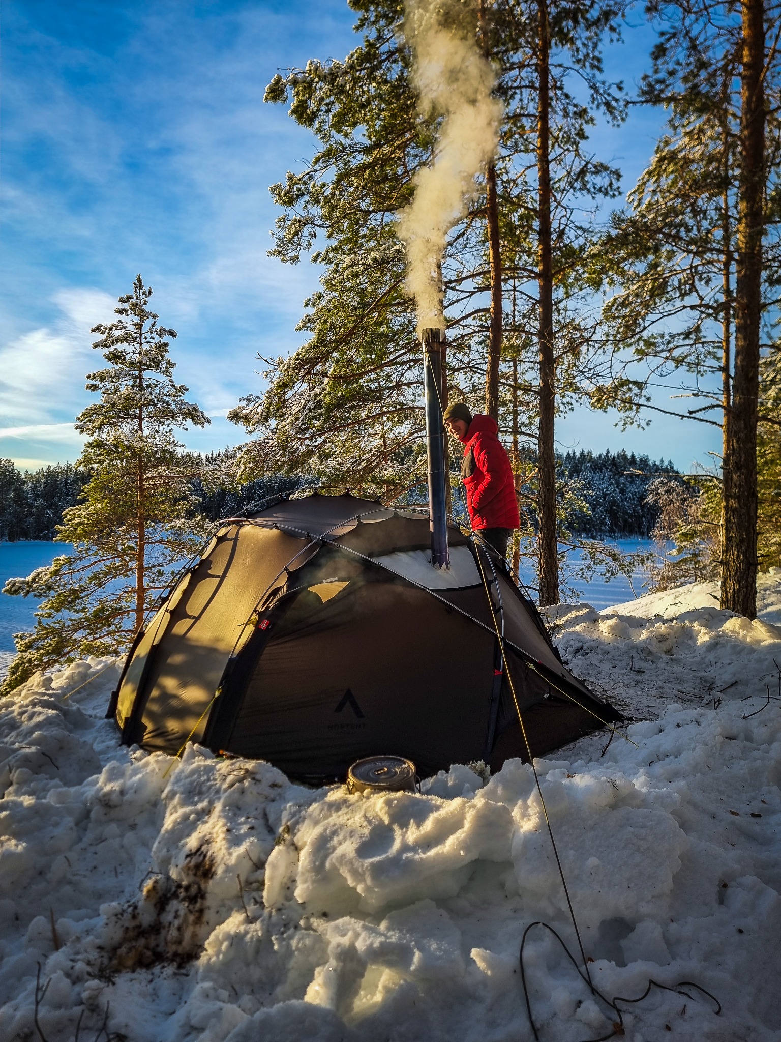 Nortent Facebook ad: Vern 2 is a Norwegian-crafted four-season tent, perfectly…