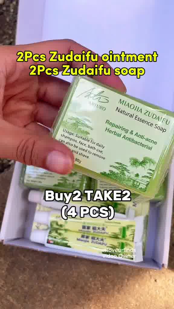 Zudaifu Organic Soap by Arturo Facebook ad: 5/5 - 100% Zudaifu Organic Soap + FREE Zudaifu Organic Cream