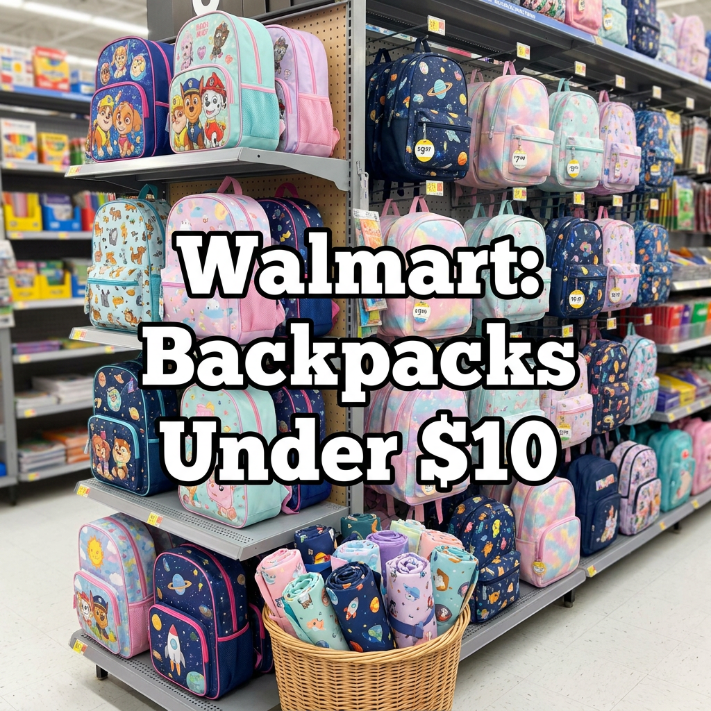 Best Choice Facebook ad: Kids Backpacks UNDER $10! Limited Stock.