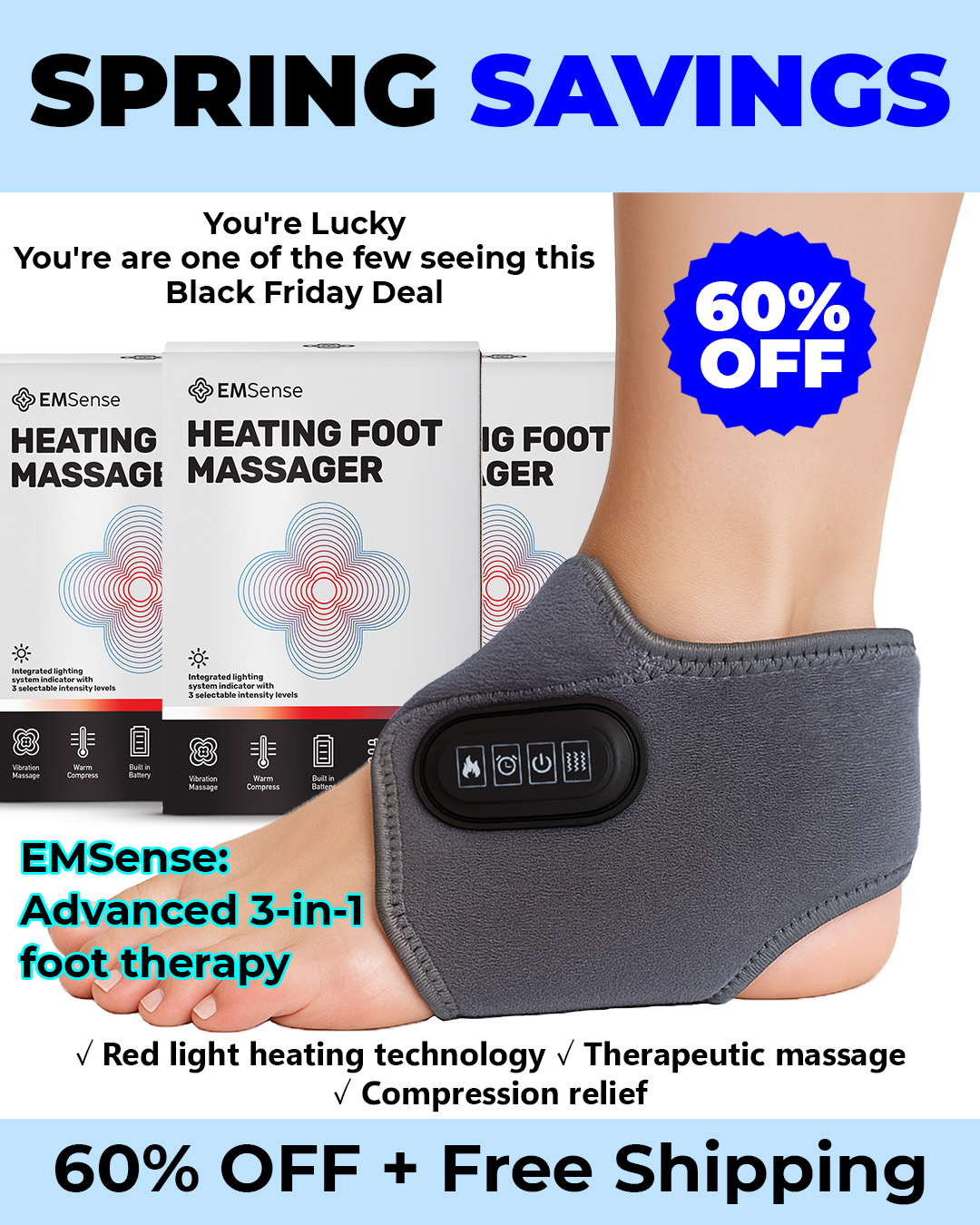 Carrie Brown Facebook ad: 15 Min a Day to END Foot Pain