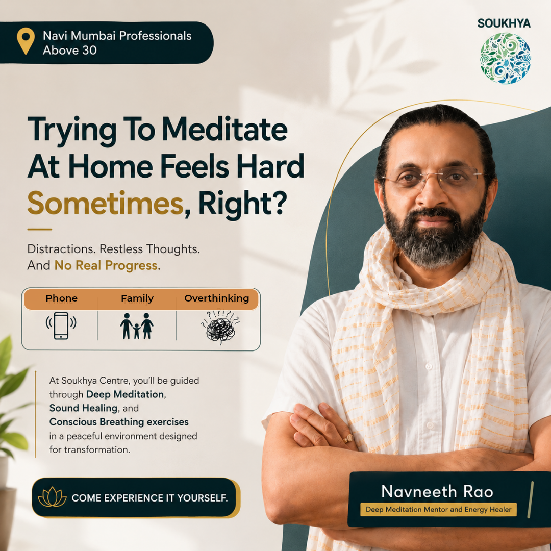 Soukhya Facebook ad: Kharghar, Find Inner Calm