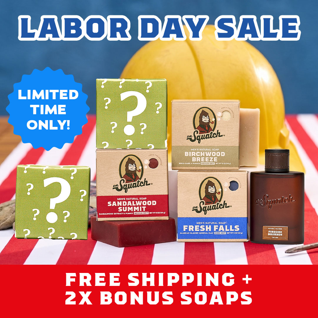 Dr. Squatch Facebook ad
