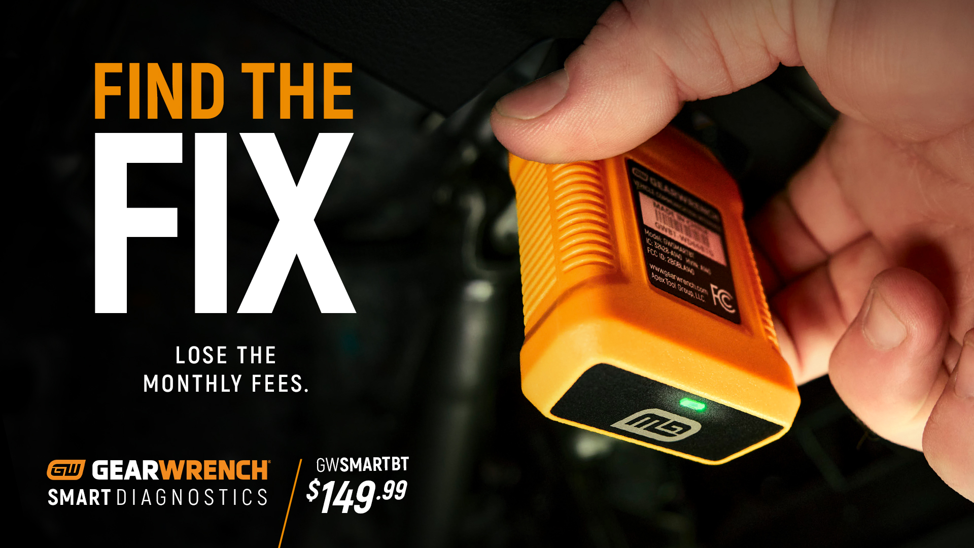 GEARWRENCH Tools Facebook ad: Live Data. No Monthly Fees.