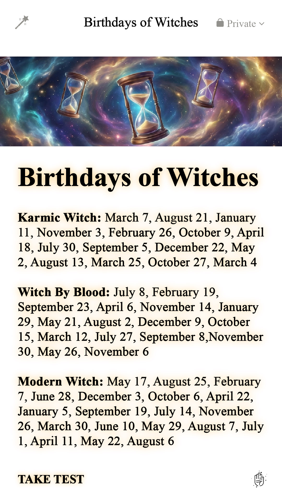 Witch Power Guide Facebook ad