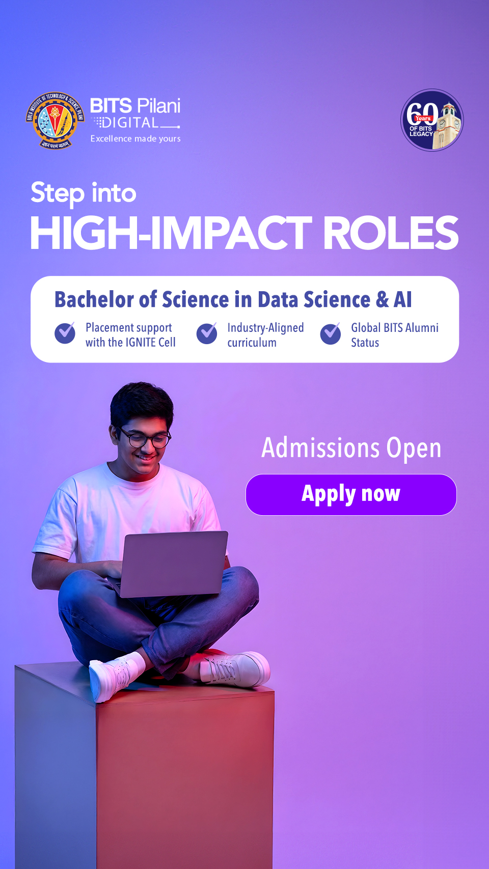 BITS Pilani Digital Facebook ad from Jan 15, 2026