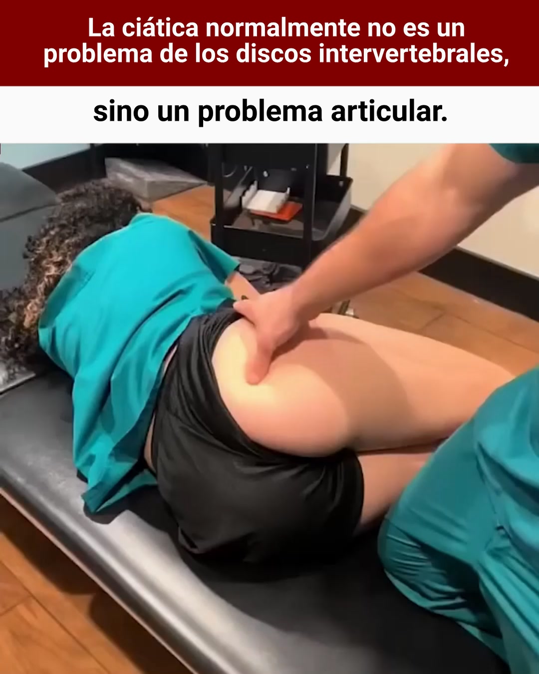 Isabel Martínez Facebook ad: ¿Dolor de espalda o ciática?