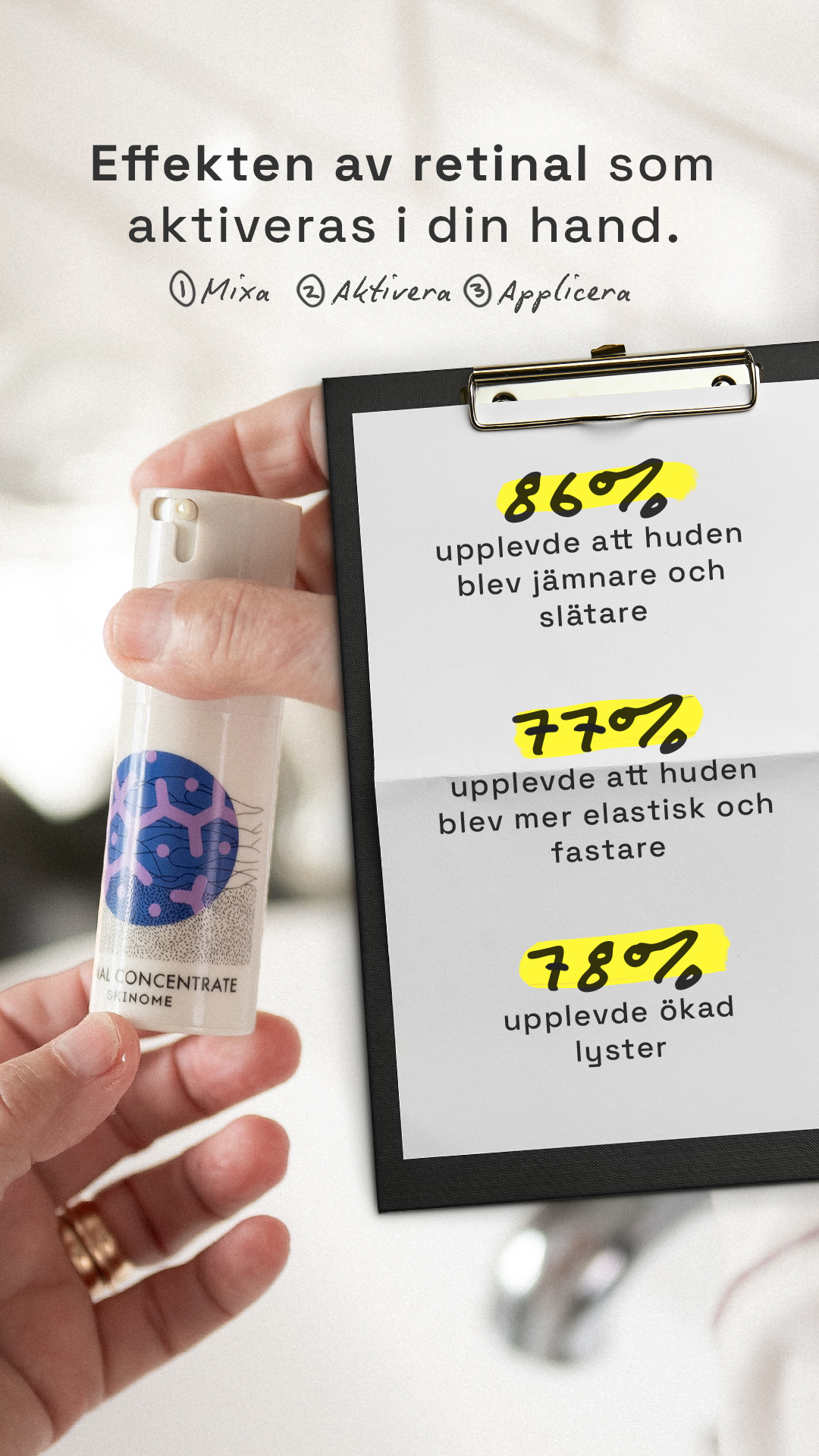 Skinome Facebook ad