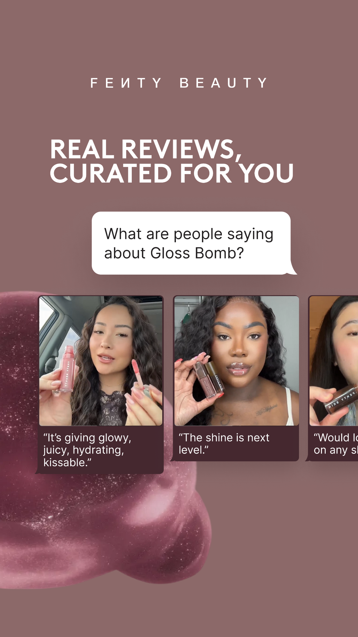fentybeauty Facebook ad