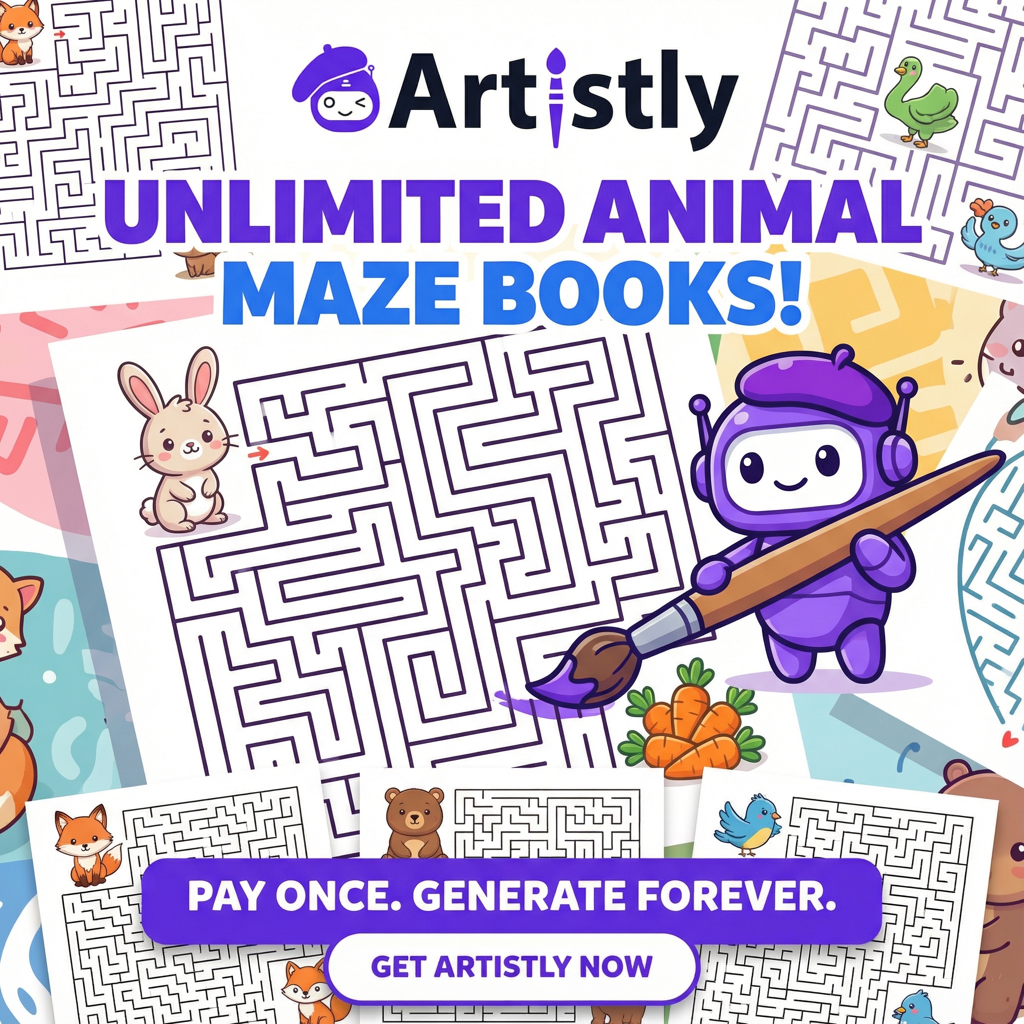 Artistly.ai Facebook ad