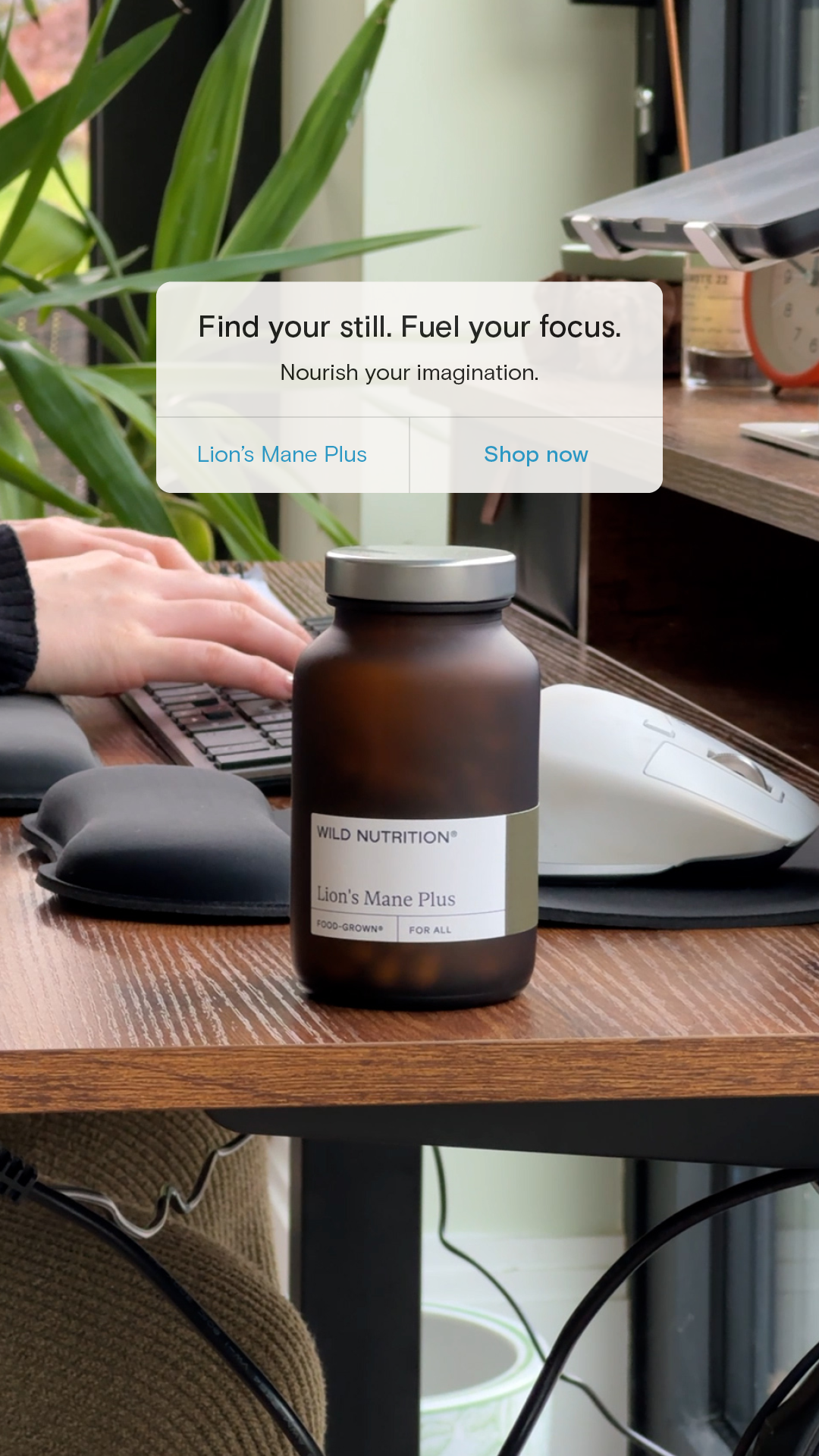 Wild Nutrition Facebook ad