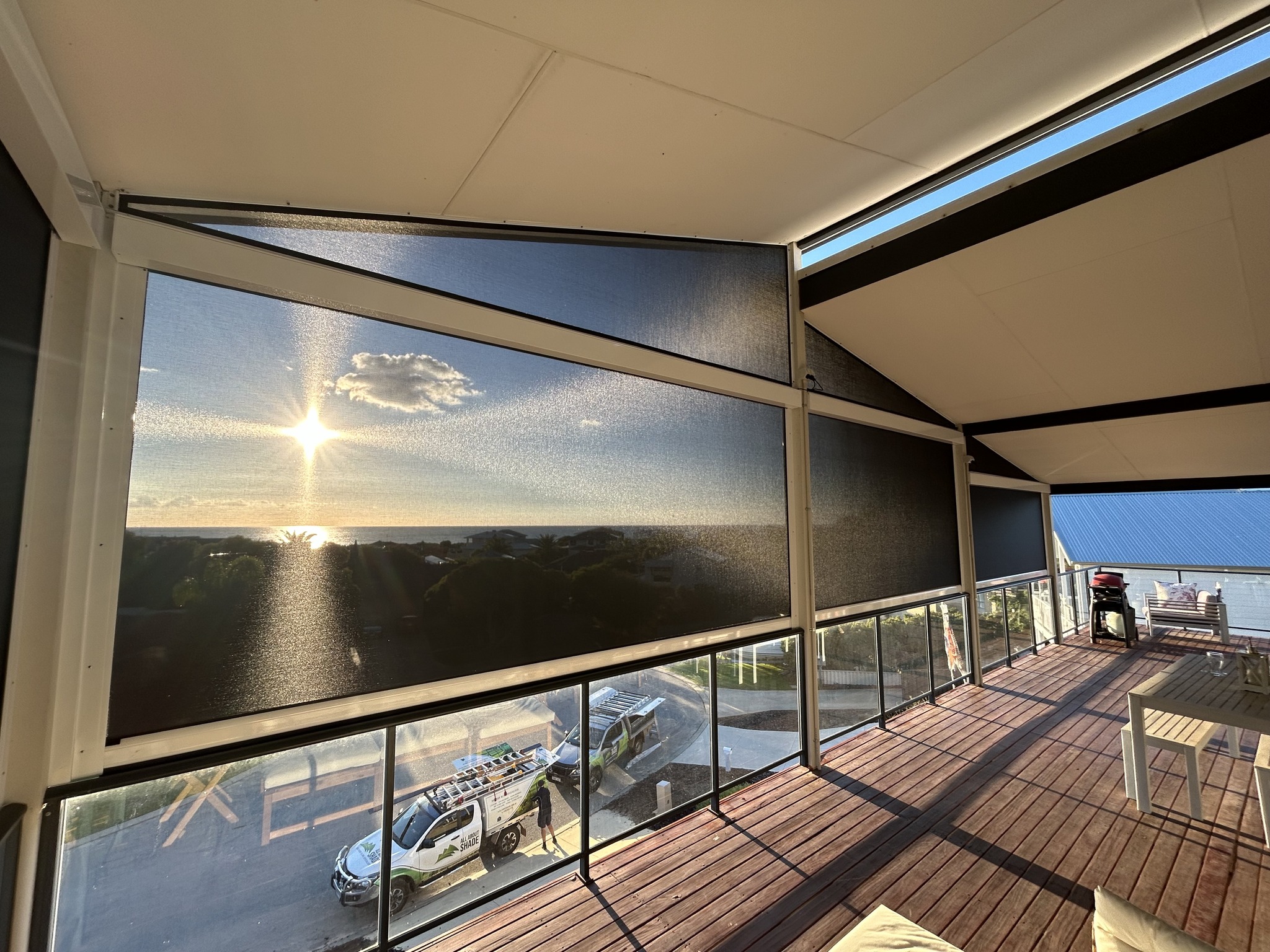 All About Shade Facebook ad: Beat the summer rush and book your Outdoor…