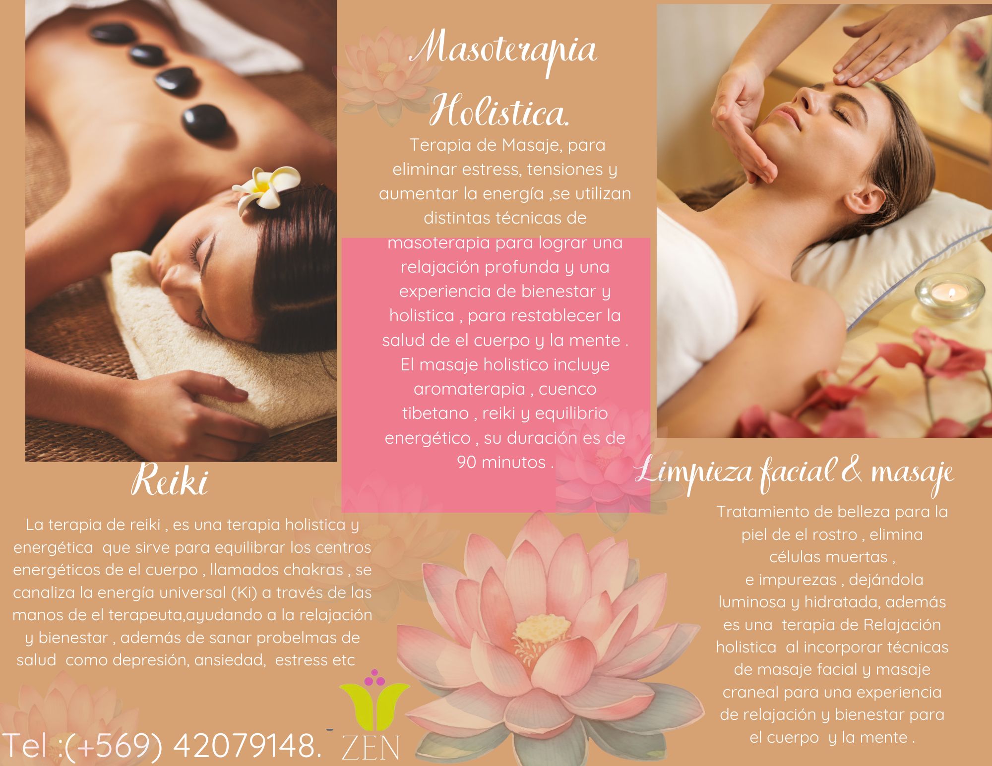 Zen Estética En Equilibrio Facebook ad: Relájate, desconéctate y renueva tu energia en zen…