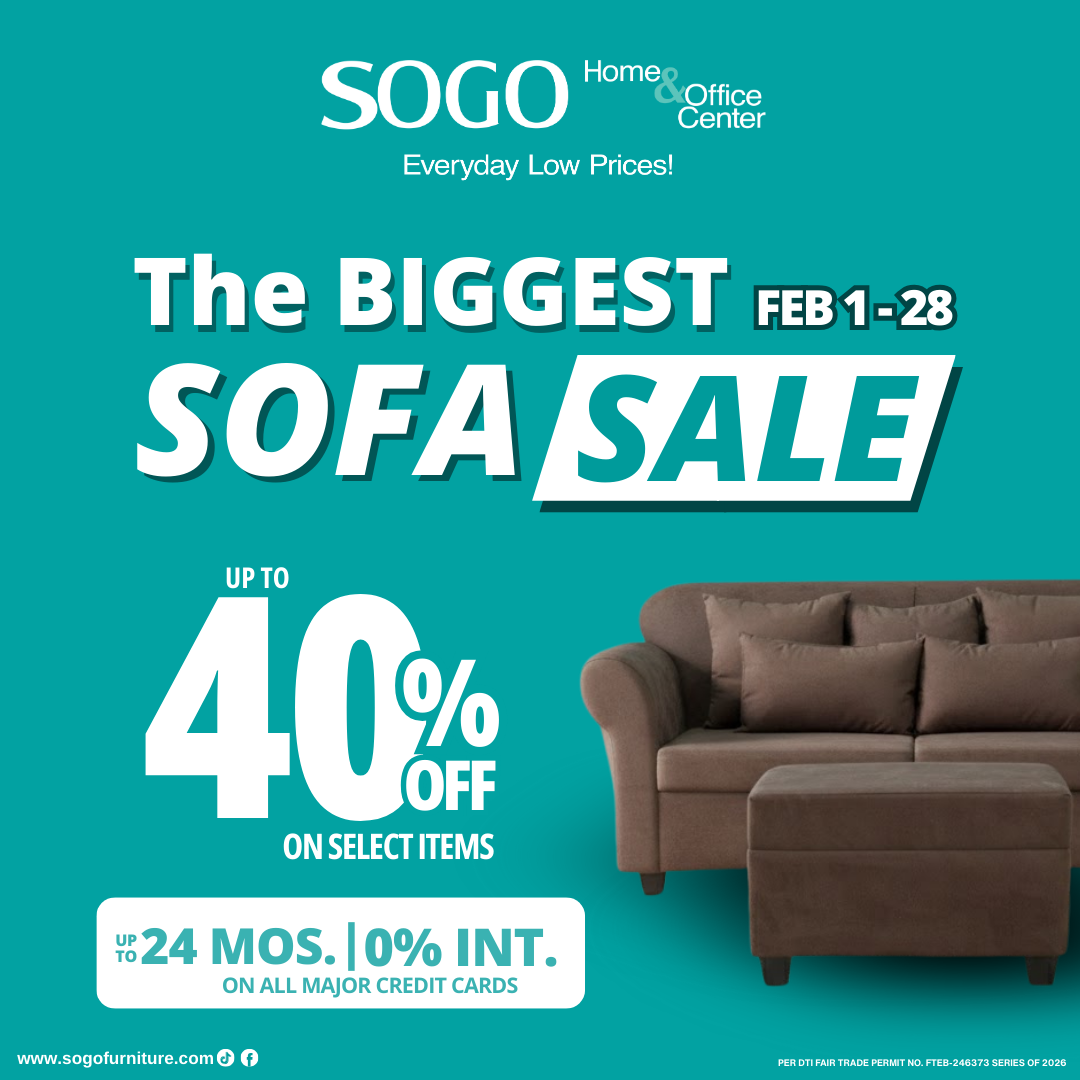 SOGO Home & Office Center Facebook ad