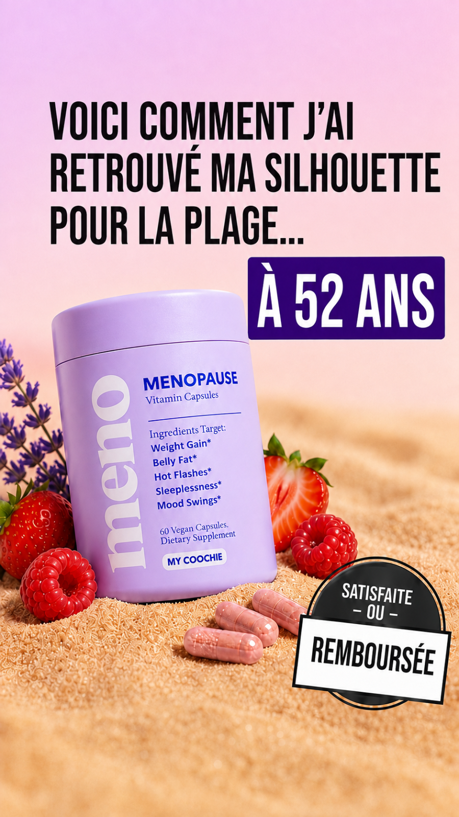 Menopause Weightloss Secrets Facebook ad