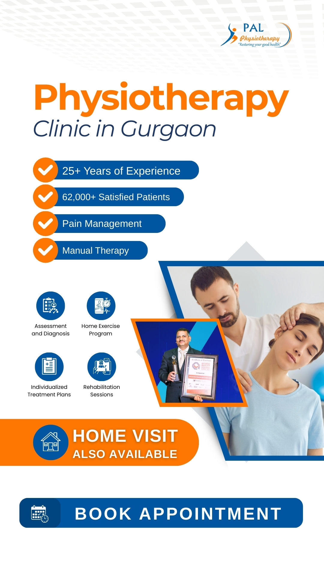 PAL Physiotherapy Facebook ad from Jun 26, 2026