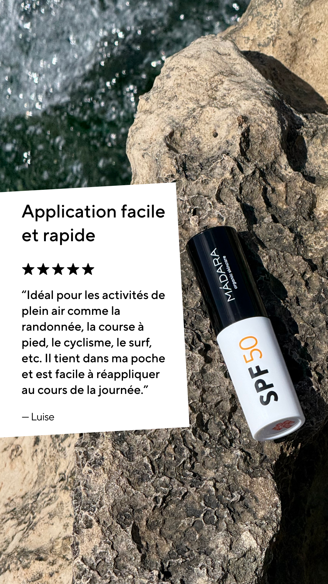 Mádara Organic Skincare Facebook ad