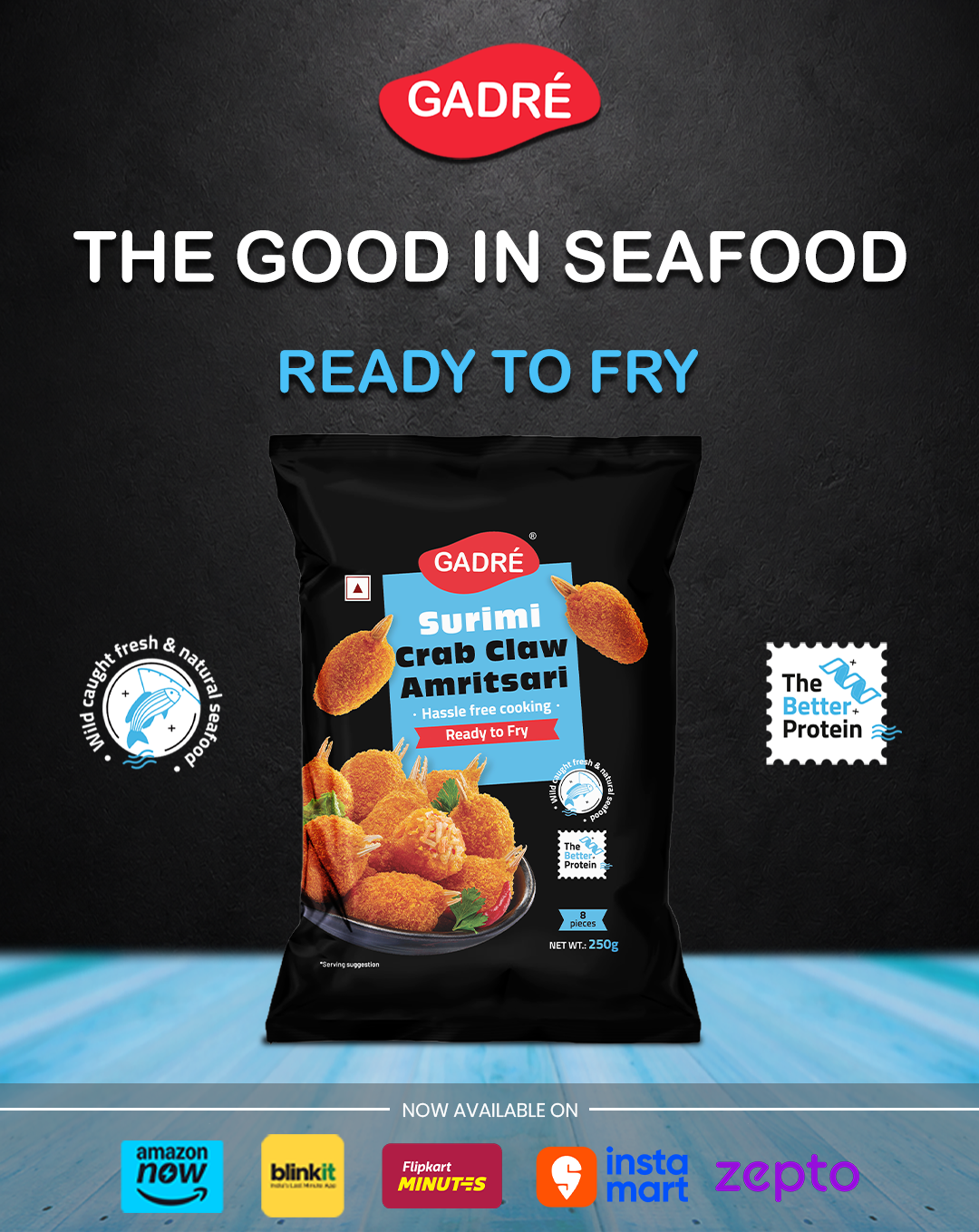Gadre Seafood Facebook ad