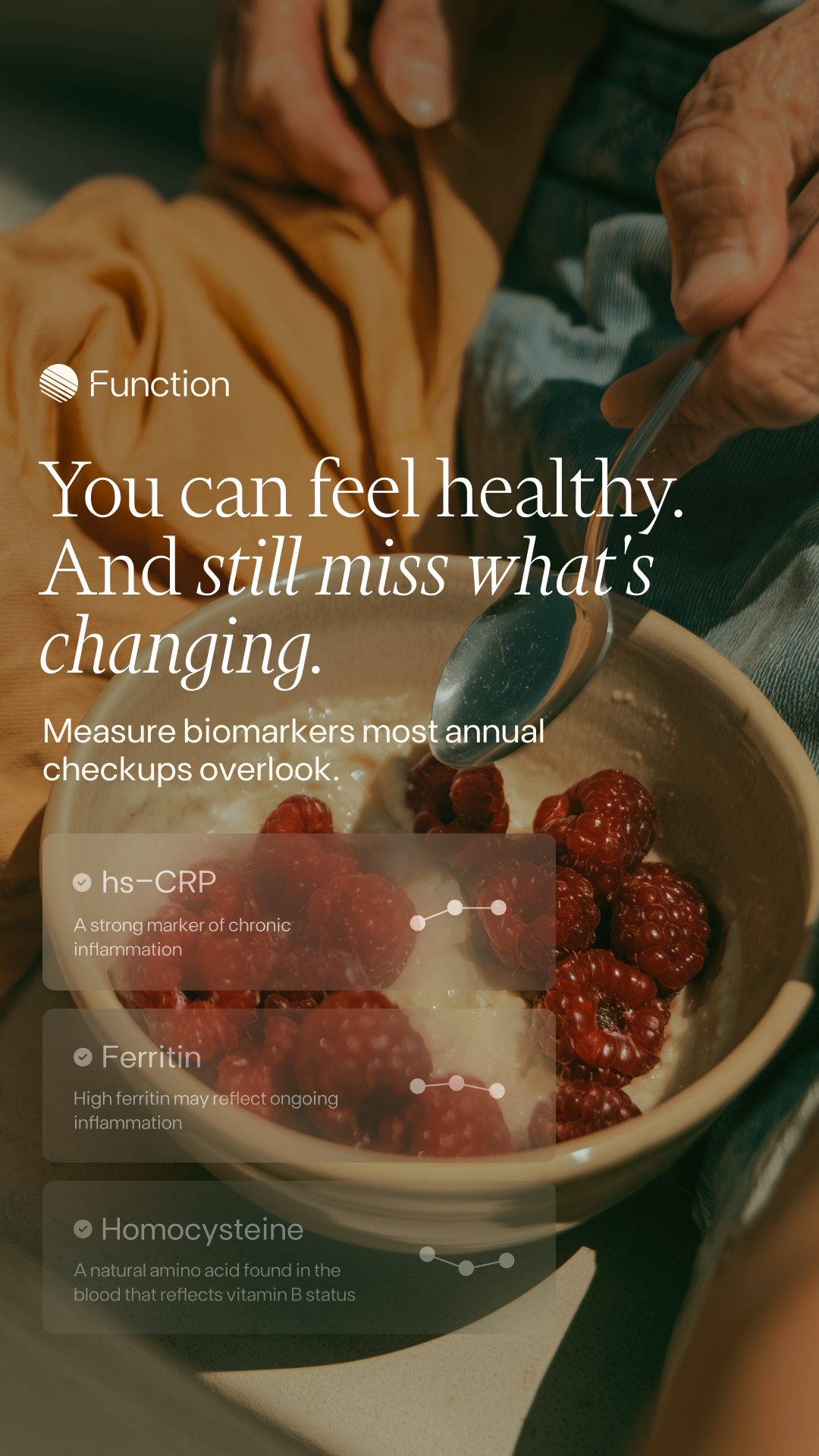 Function Health Facebook ad