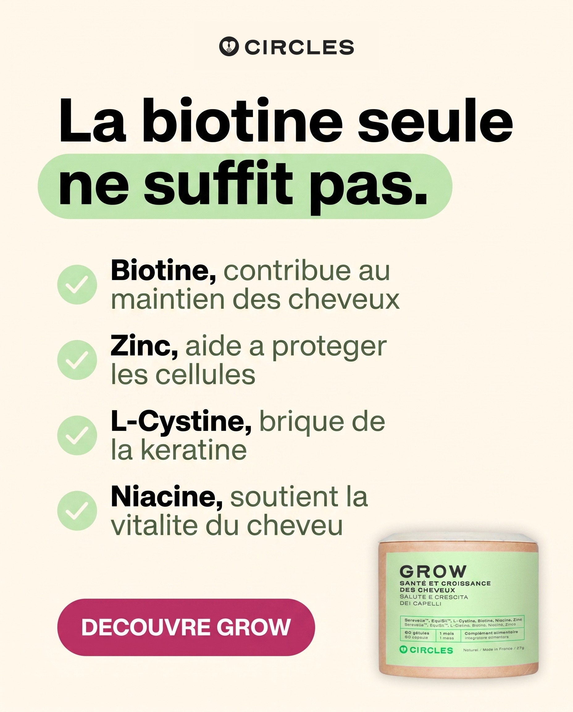 Circles Facebook ad