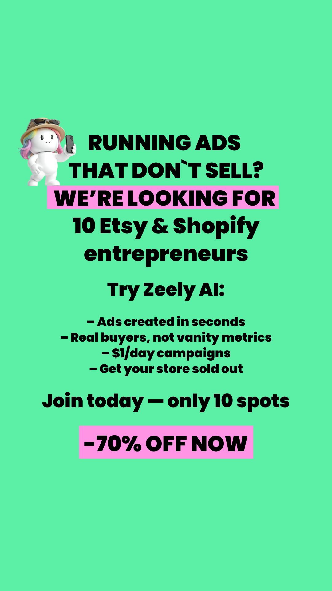 Zeely Facebook ad