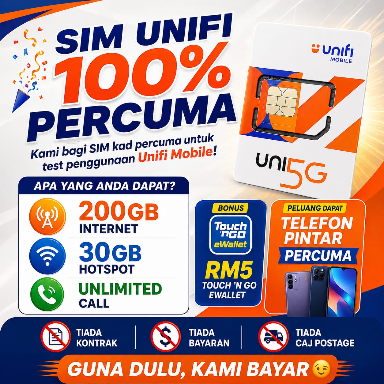 Unifi Laju Gila Facebook ad from May 2, 2026
