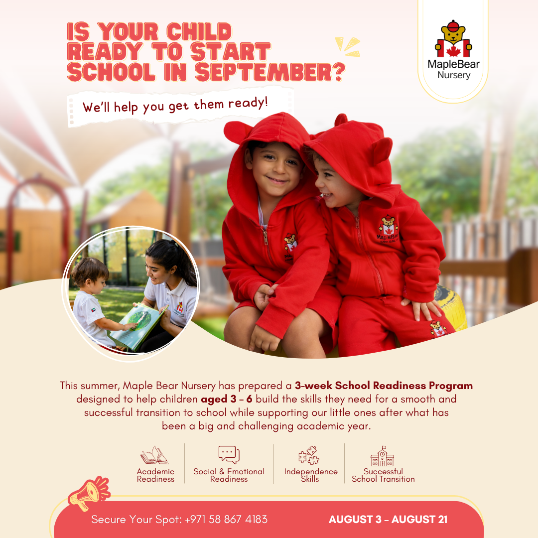 Maple Bear Nursery - UAE Facebook ad