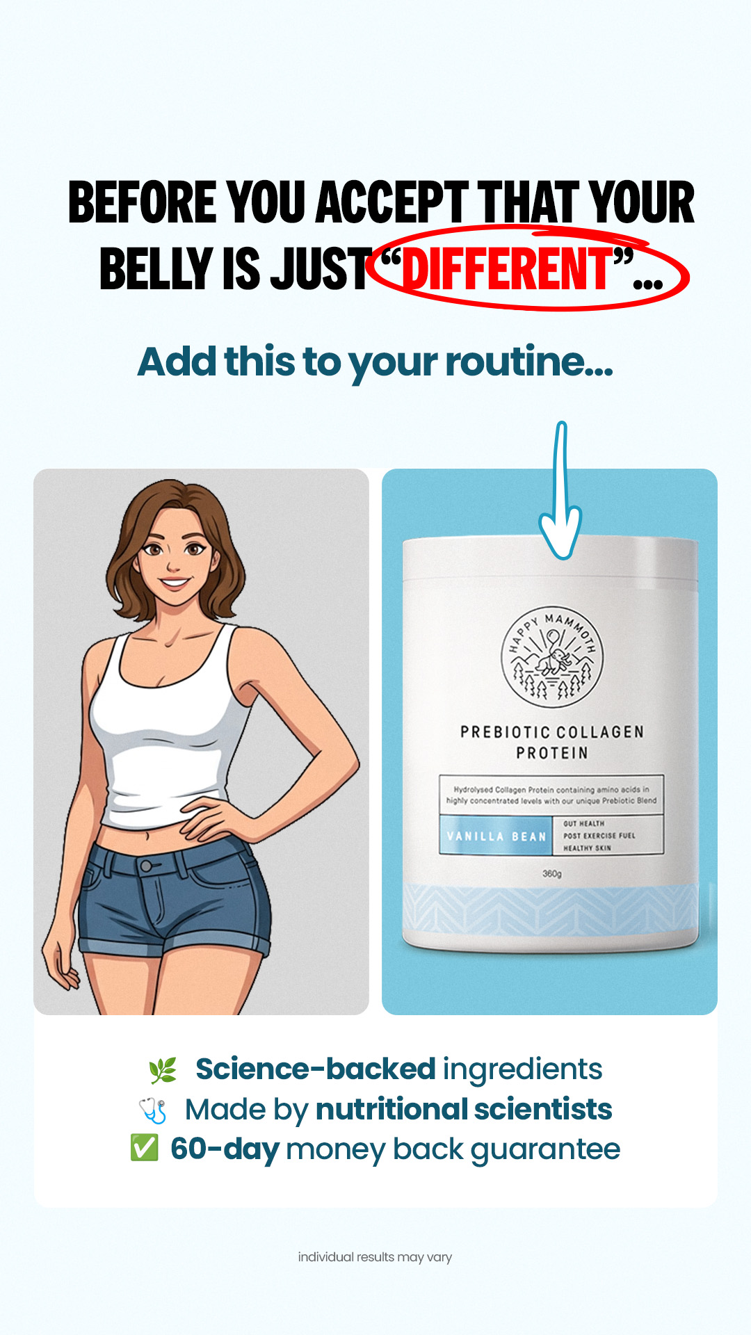 Happy Mammoth Facebook ad