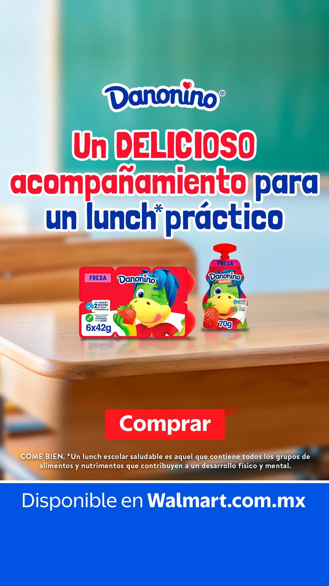 Danonino Facebook ad from Feb 9, 2026