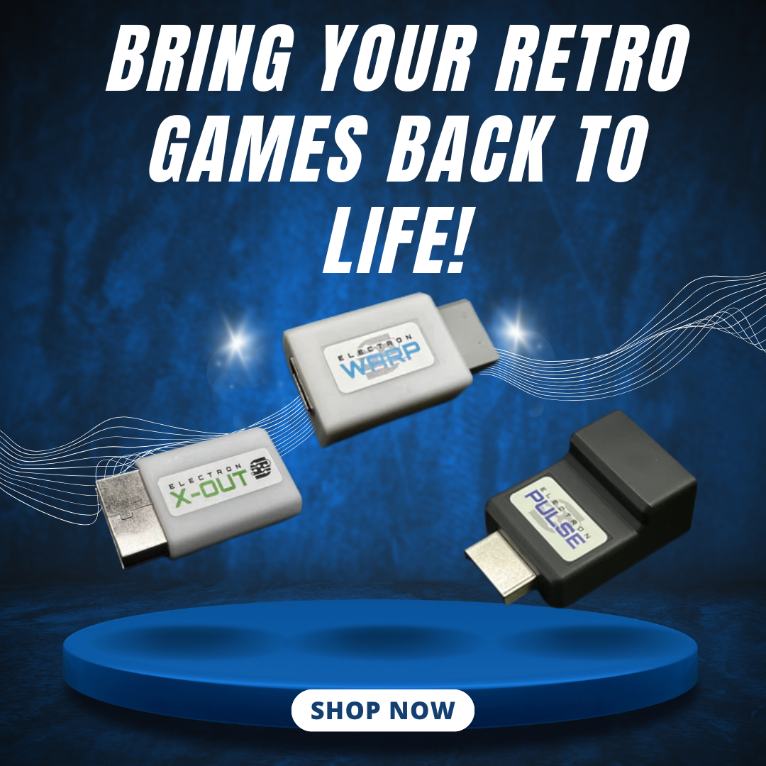 Electron Shepherd LLC Facebook ad: Revive Your Retro Gaming Setup with HDMI -Ready Output!