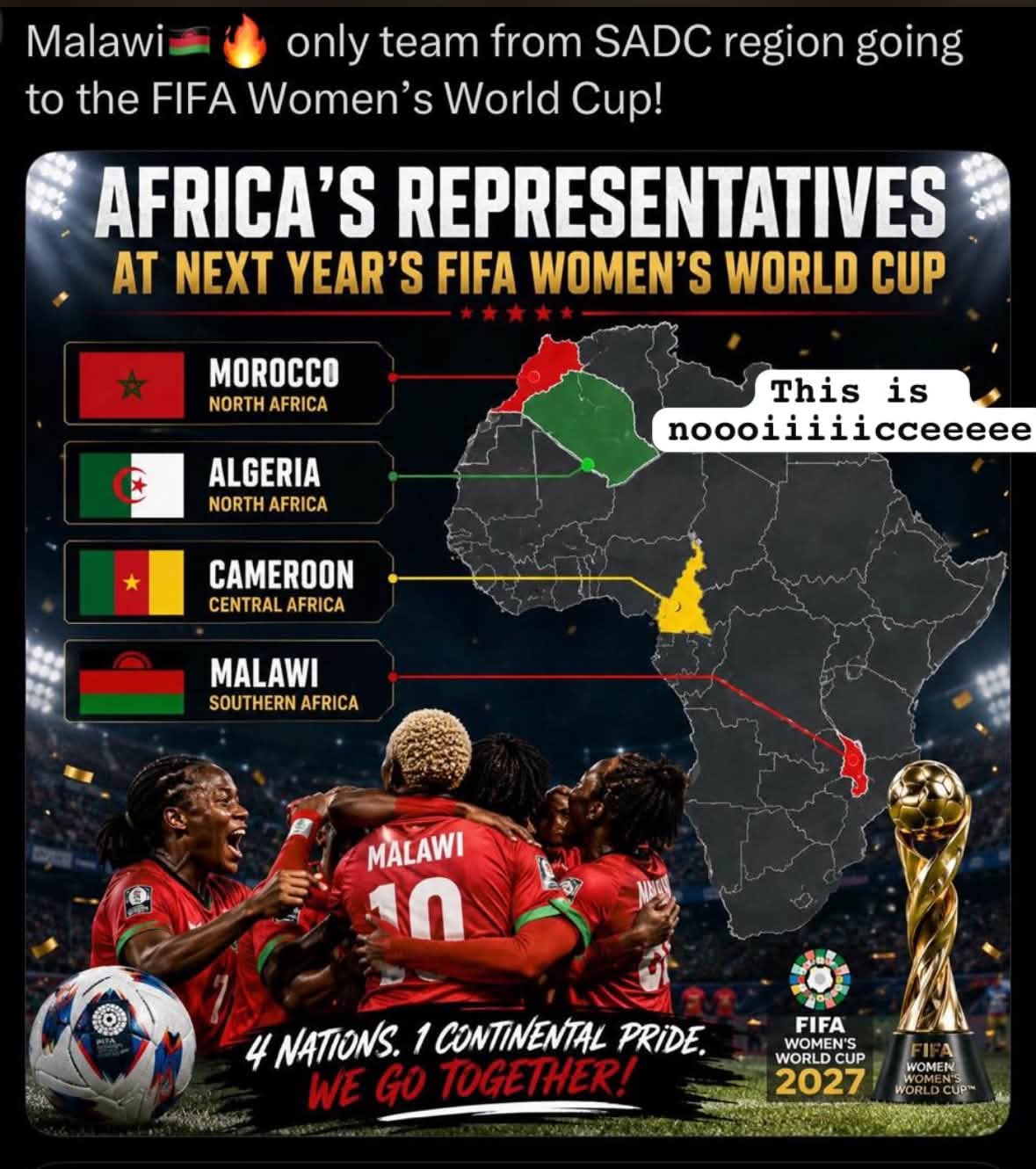 Pastor Aubrey Mwasinga Facebook ad: LET’S INVEST IN OUR WOMEN!