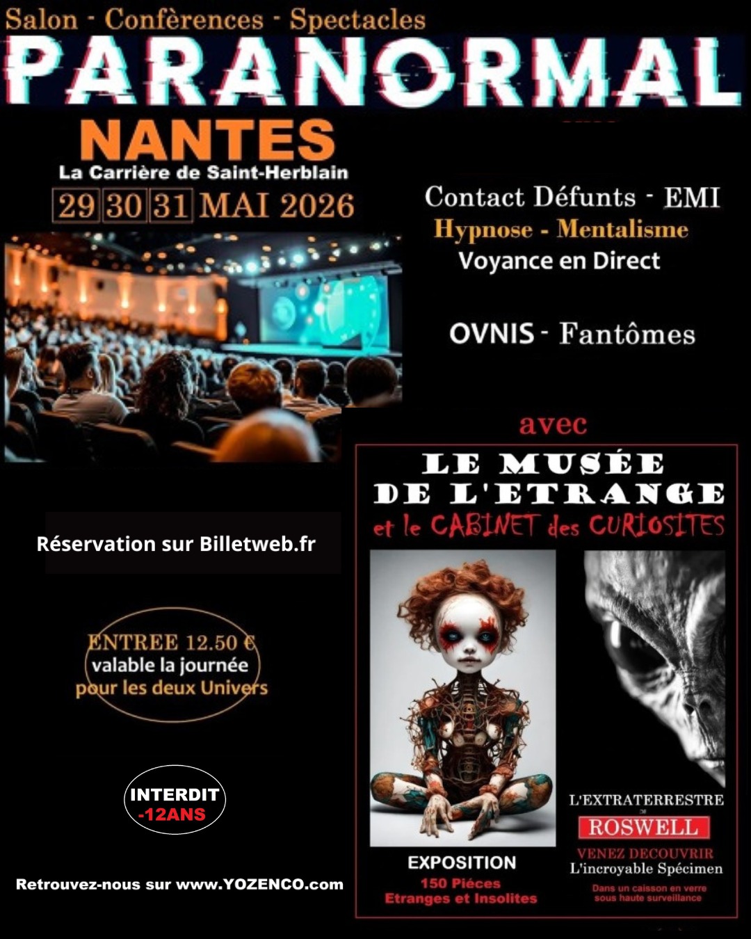 Salons du Paranormal Facebook ad: [NANTES] 𝟐è𝐦𝐞 𝐞́𝐝𝐢𝐭𝐢𝐨𝐧 𝐝𝐮 𝐒𝐀𝐋𝐎𝐍 &…