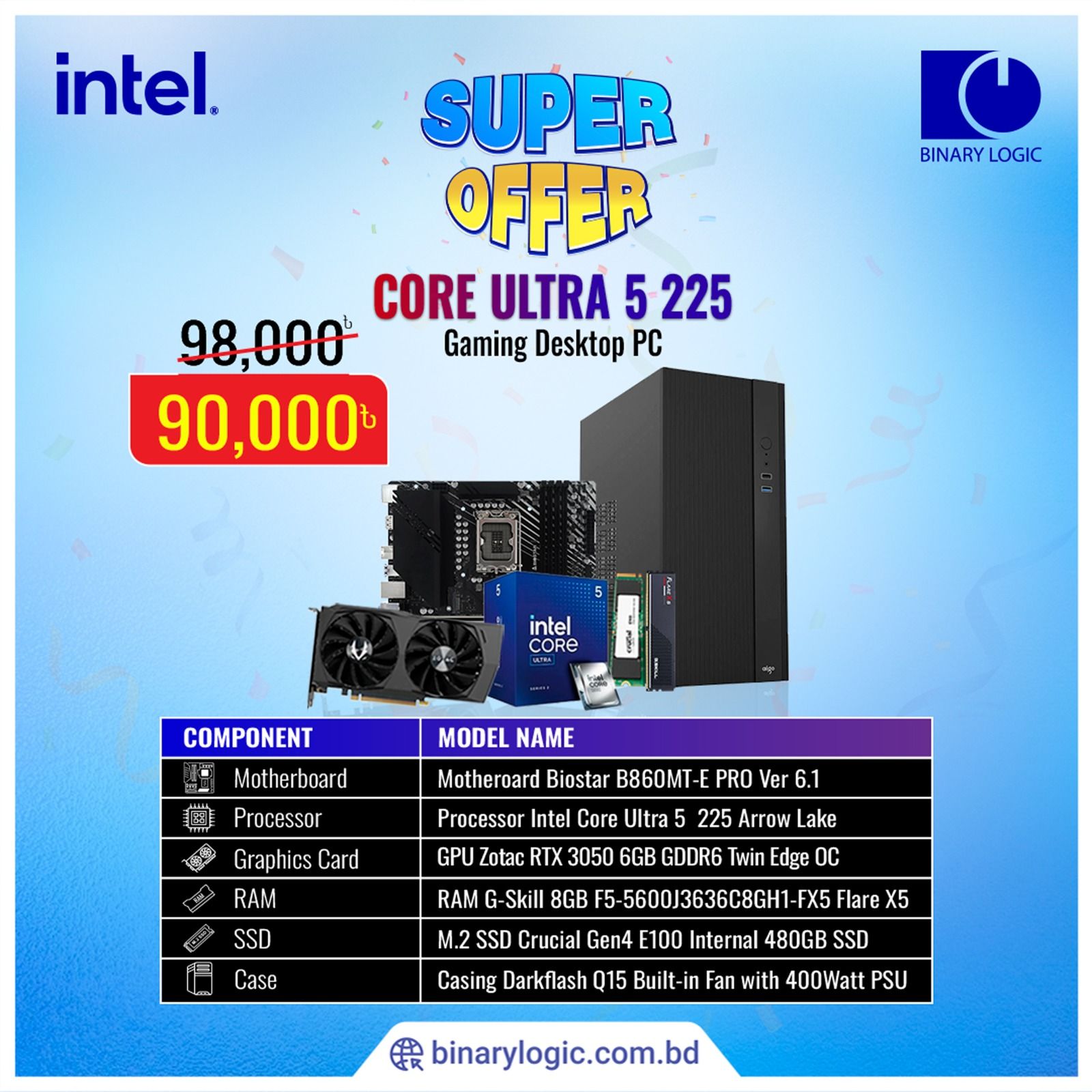 Binary Logic Facebook ad: ๐๐ข๐ ๐๐ข๐ฌ๐๐จ๐ฎ๐ง๐ญ ๐๐๐๐๐ซ!