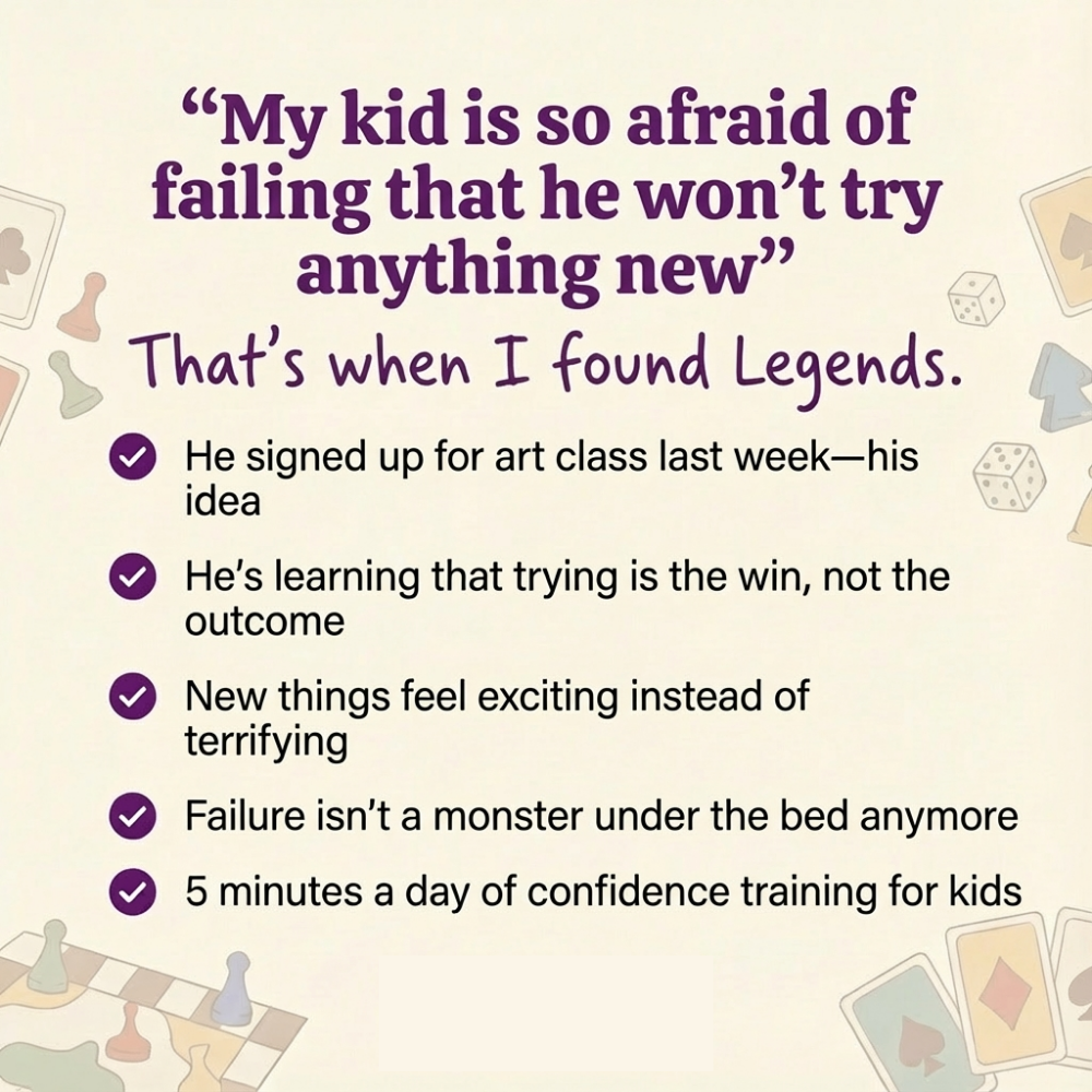 Build Legends Facebook ad