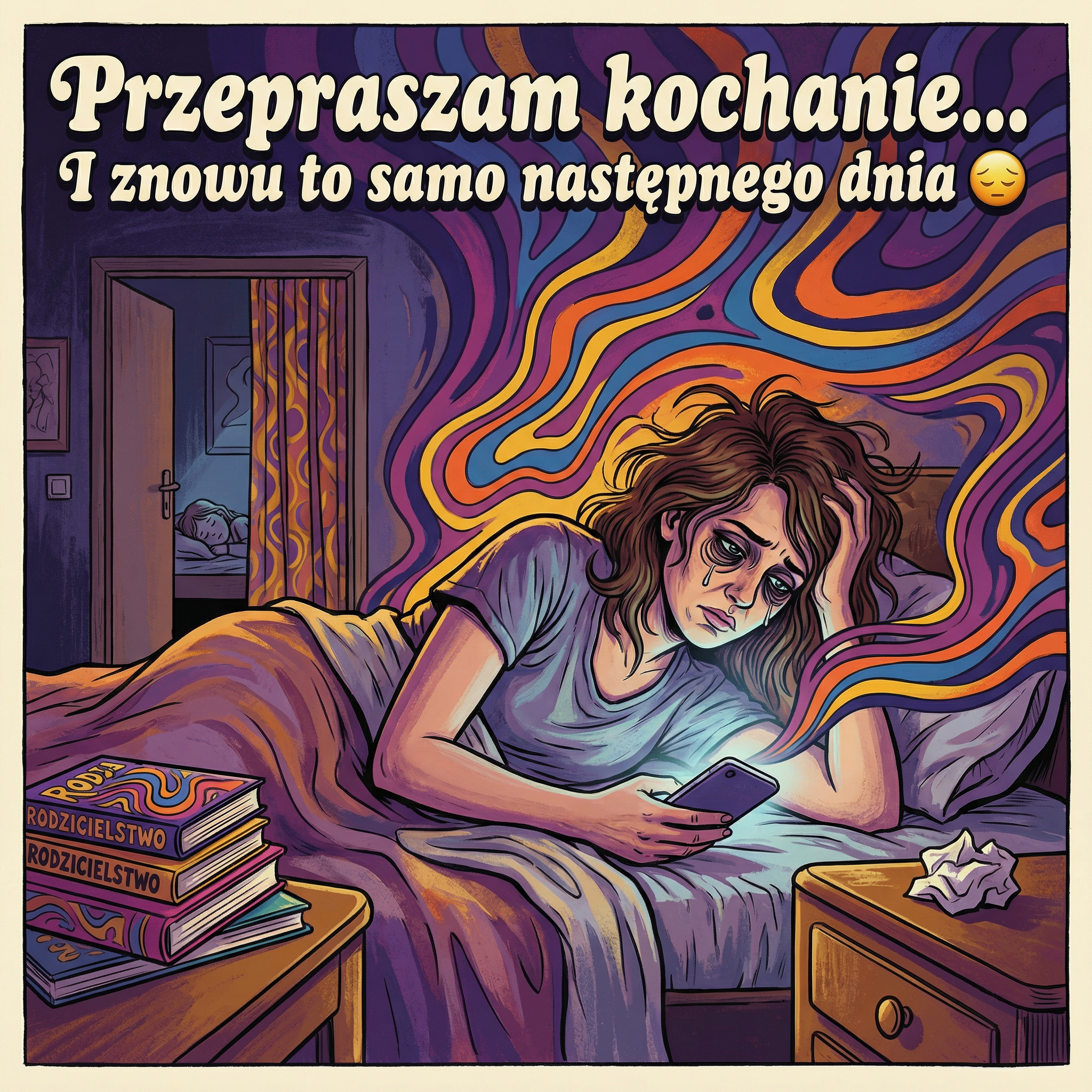 Między nami Facebook ad