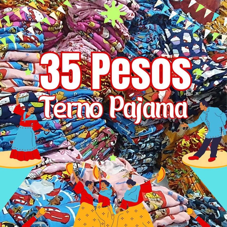 Lemon Tee Clothing Facebook ad: 35 Pesos Terno Pajama