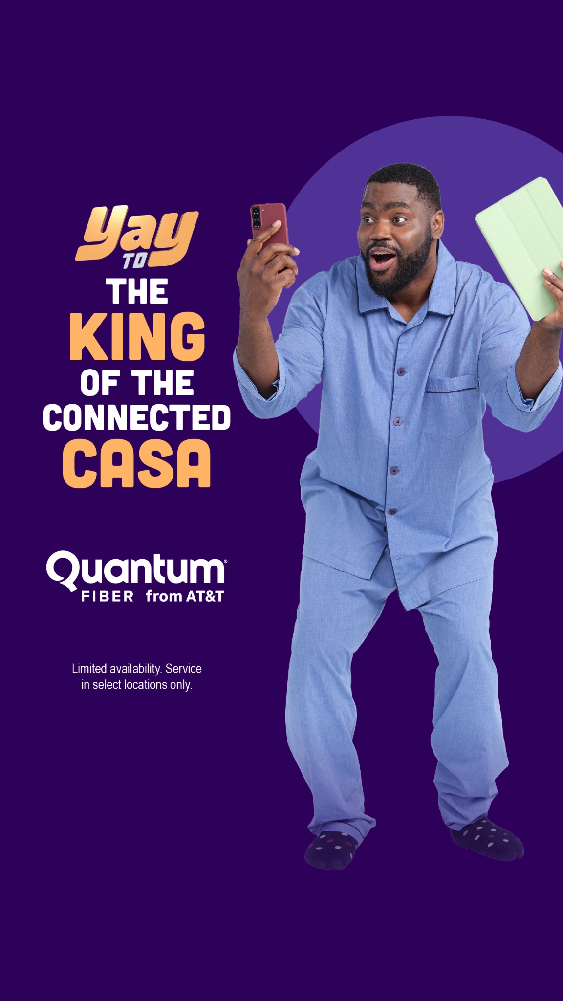 Quantum Fiber Facebook ad from Jul 31, 2026