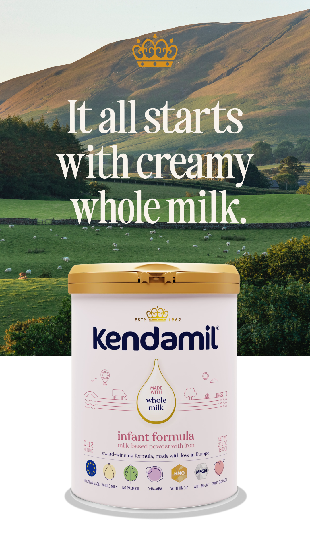 Kendamil USA Facebook ad